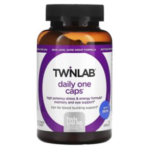 Twinlab Daily One + Iron 180 viên 027434002851