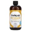 Twinlab Norwegian Cod Liver Oil Unflavored 12 fl oz (355 ml) 027434012249