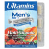 Ultamins Men's 50+ Multivitamin + CoQ10 Mushrooms Enzymes Veggies & Berries 60 viên 898220012718