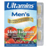Ultamins Ultamins Men's Multi-Vitamin + CoQ10 Mushrooms Enzymes Veggies & Berries 60 viên 898220012701
