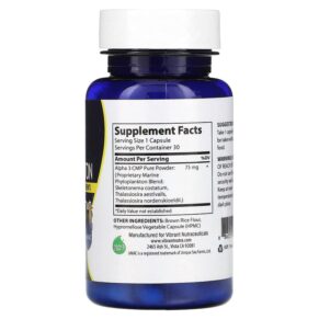 Umac-Core Marine Phytoplankton 30 Veggie Capsules 3 Umac-Core Marine Phytoplankton 30 Veggie Capsules 886255001029
