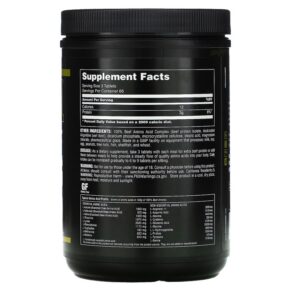 Universal Nutrition 100% Beef Aminos 200 Tablets 039442010650