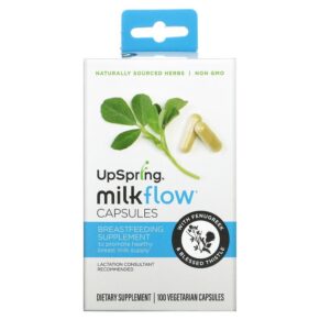 UpSpring Milkflow + Fenugreek + Blessed Thistle 100 viên 859188006942