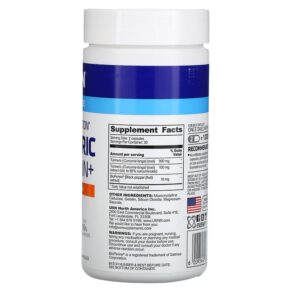 USN High Absorption Turmeric Curcumin+ with BioPerine 500 mg 60 Capsules 6009544938736