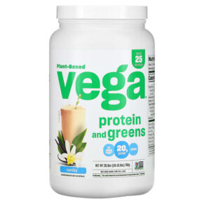 Vega Protein & Greens Vanilla 26.8 oz (760 g) 838766066516