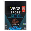 Vega Sport Plant-Based Premium Protein Chocolate 12 Pack 1.6 oz (44 g) 838766008660