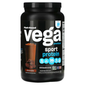 Vega Sport Plant-Based Premium Protein Powder Chocolate 1 lb 13.5 oz (837 g) 838766008561