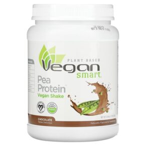 VeganSmart Pea Protein Vegan Shake Chocolate 1.2 lb (585 g) 079911026089