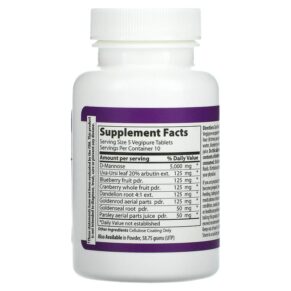 Vibrant Health U.T. Vibrance 50 Vegipure Tablets 074306800503