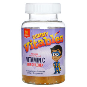 Vitables Gummy Vitamin C cho trẻ em No Gelatin Orange 60 viên 898220014446