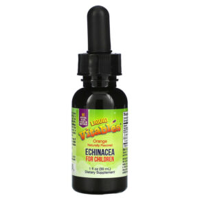 Vitables Liquid Echinacea cho trẻ em No Alcohol Orange Flavor 1 fl oz (29.6 ml) 898220014637