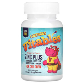 Vitables Zinc Plus cho trẻ em Tangerine Flavor 90 viên 898220014545
