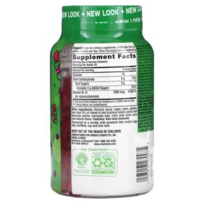 VitaFusion B12 Natural Raspberry 500 mcg 140 Gummies 027917270975