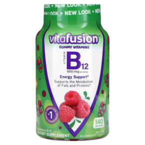 VitaFusion B12 Natural Raspberry 500 mcg 140 viên 027917270975