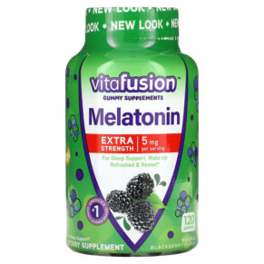 VitaFusion Melatonin Extra Strength Blackberry 2.5 mg 120 viên 027917000275