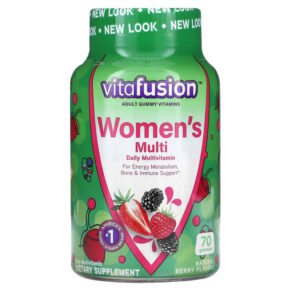 VitaFusion Women's Multi Daily Multivitamin Natural Berry 70 viên 027917022680