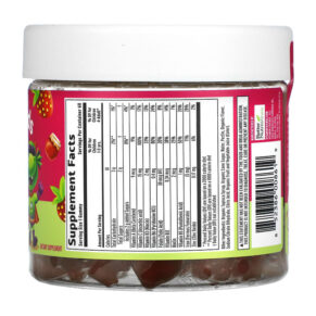 Vitamin Friends Iron Vegan Gummies Strawberry Jam 60 Pectin Gummies 852386008619