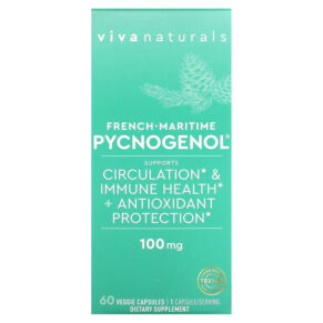 Viva Naturals French-Maritime Pycnogenol 100 mg 60 viên 753940520359