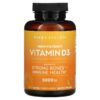 Viva Naturals Vitamin D + Organic Coconut Oil High-Potency 5.000 IU 360 viên 632930605828