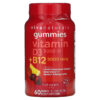 Viva Naturals Vitamin D3 + B12 Fruit Punch 60 viên 811067031803