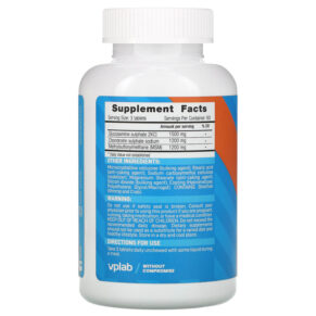 Vplab Glucosamine Chondroitin MSM 180 Tablets 850020814015