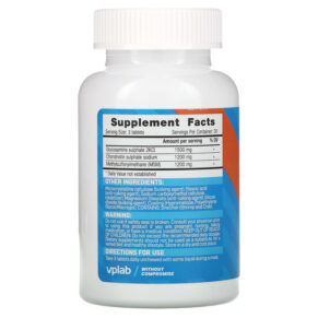 Vplab Glucosamine Chondroitin MSM 90 Tablets 850020814008