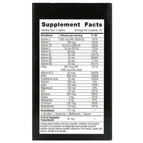 Vplab Ultra Men’s Sport Multivitamin Formula 90 Caplets 860003541302