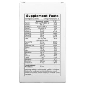 Vplab Ultra Women’s Multivitamin Formula 90 Caplets 860003541319