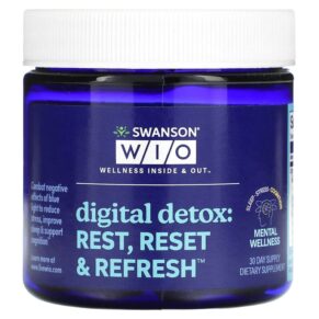 Wellness Inside & Out Digital Detox: Rest Reset & Refresh 30 viên 840317300079