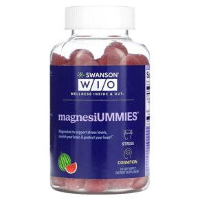 Wellness Inside & Out MagnesiUMMIES Watermelon 120 viên 840317300222