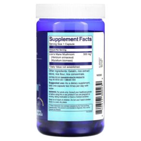 Wellness Inside & Out Peace of Mind Mushroom 30 Capsules 840317300239