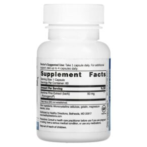 Whitaker Nutrition Clinical Grade Pycnogenol 50 mg 60 Capsules 678829213293