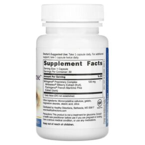 Whitaker Nutrition Ocular Pressure & Retina Defense 30 Capsules 678829212494