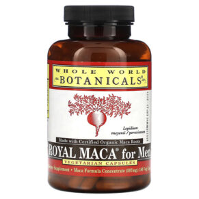 Whole World Botanicals Royal Maca cho Nam 253 mg 180 viên 691195001059