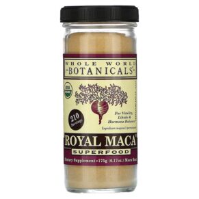 Whole World Botanicals Royal Maca Superfood 6.17 oz (175 g) 691195001509