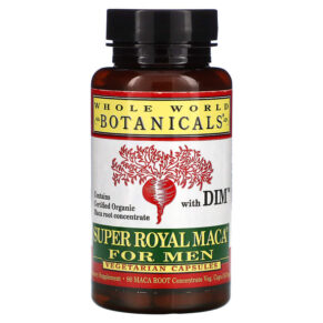Whole World Botanicals Super Royal Maca cho Nam 500 mg 90 viên 691195001073