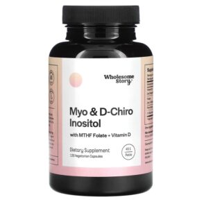 Wholesome Story Myo & D-Chiro Inositol + MTHF Folate + Vitamin D 120 viên 860003257814