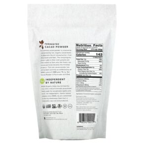 Wildly Organic Fermented Cacao Powder 16 oz (454 g) 898392000155