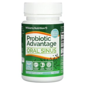 Williams Nutrition Probiotic Advantage Oral Sinus Cinnamon 50 viên 678829241173