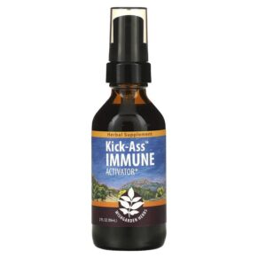 WishGarden Herbs Kick-Ass Immune Activator 2 fl oz (59 ml) 656490190723