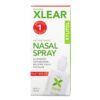 Xlear Natural Saline Nasal Spray + Xylitol Fast Relief 0.75 fl oz (22 ml) 700596000018