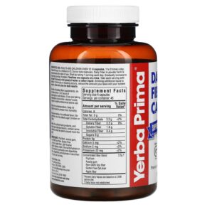 Yerba Prima Daily Fiber Caps 180 Capsules 3 Yerba Prima Daily Fiber Caps 180 Capsules 046352001999