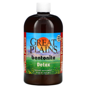 Yerba Prima Great Plains Bentonite Detox 16 fl oz (473 ml) 046352005195