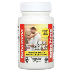 Yerba Prima Odor Cleanse 50 viên 046352004525