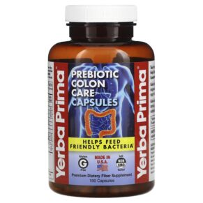 Yerba Prima Prebiotic Colon Care 180 viên 046352002064