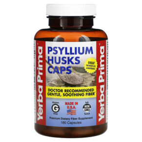 Yerba Prima Psyllium Husks 180 viên 046352001067