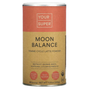 Your Super Moon Balance Femme Cycle Latte Powder 7.05 oz (200 g) 8720256194286