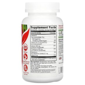 Yum-Vs Calcium Magnesium & Vitamin D Raspberry 90 Gummies 810048610082