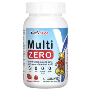 Yum-Vs Kids Multi Zero Strawberry 60 viên 810048610259