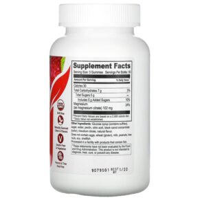 Yum-Vs Magnesium Citrate Raspberry 900 mg 90 Gummies 810048610761